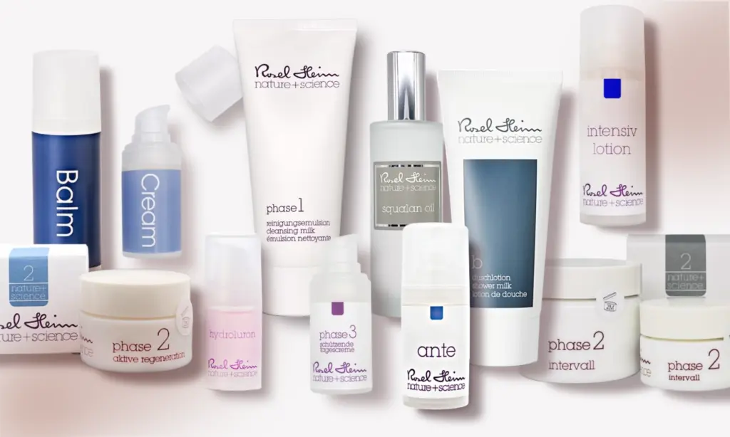 Verschiedene Rosel Heim Produkte bei Claresco Cosmetic
