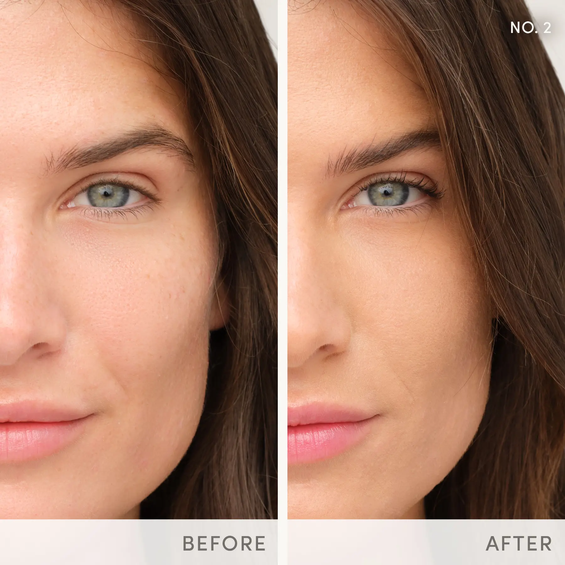 Ein Vorher Nachher Bild, Under Eye Concealer Nr. 2 jane iredale