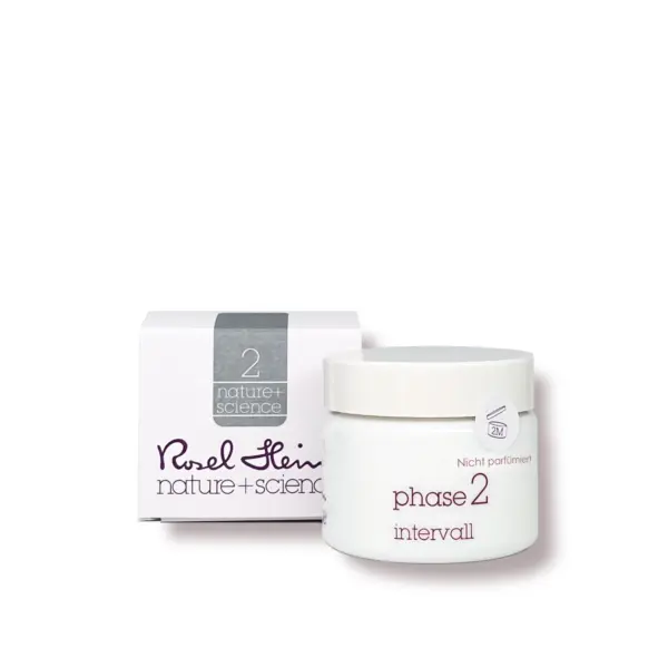 Cremetiegel von Rosel Heim mit Phase 2 Intervall ohne Parfüm - bei Claresco Cosmetic kaufen