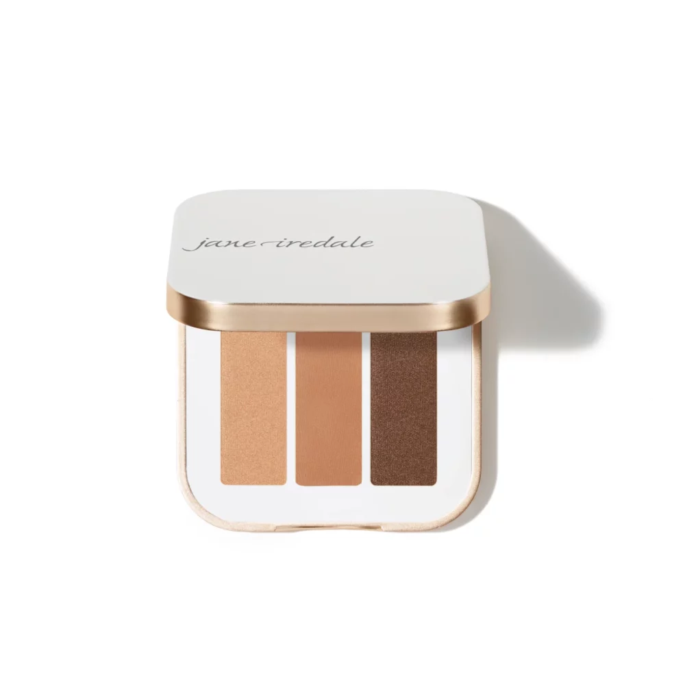 Jane Iredale Lidschatten Triple Eye Shadow in der Farbe Honeysuckle - bei Claresco Cosmetic kaufen