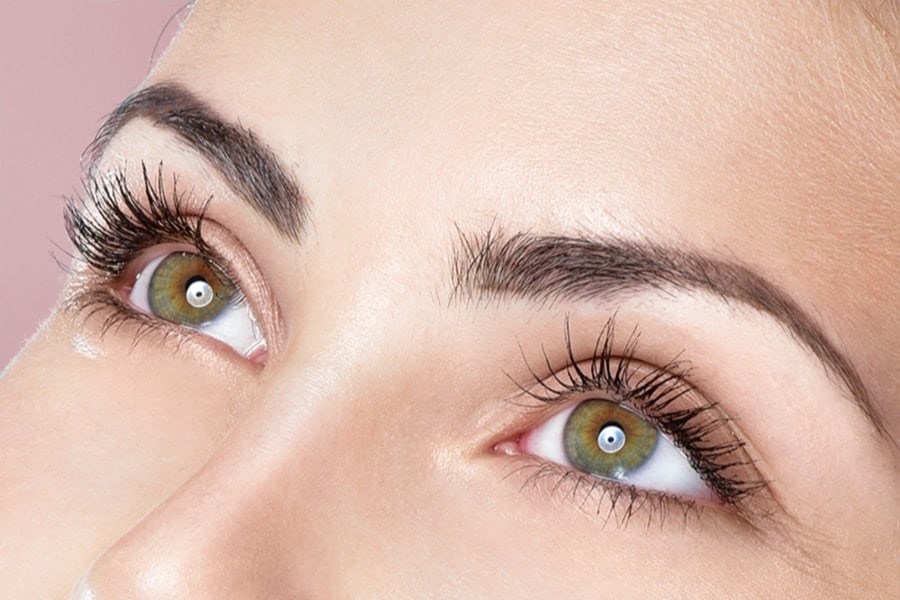 Schöne Augenbrauen und Wimpern - Claresco Cosmetic
